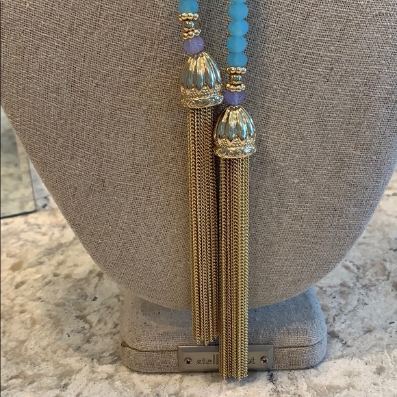 NWT Beaded Lariat Necklace with Tassels 🔥🔥🔥 - Picture 4 of 5